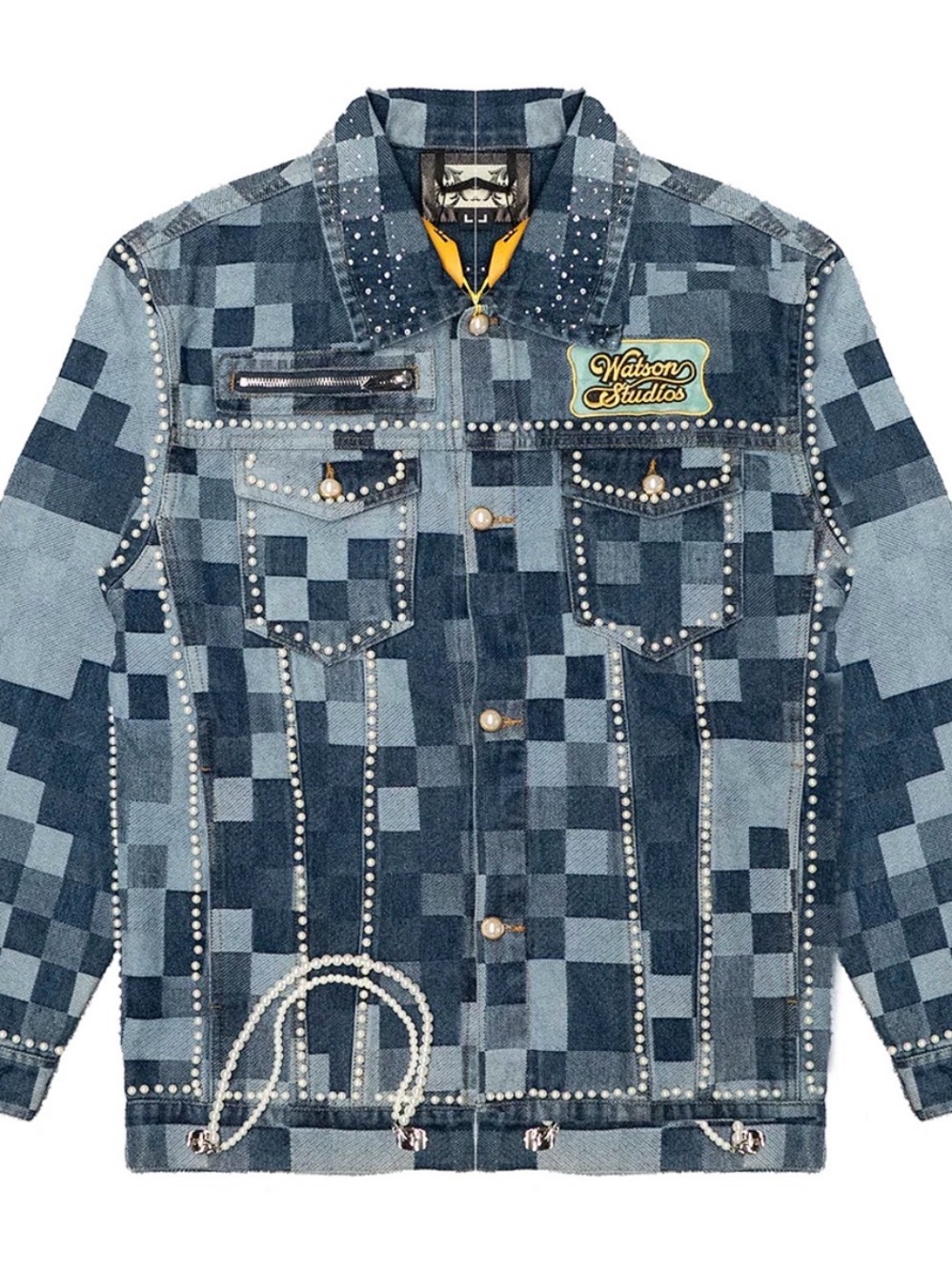 VAST AS THE OCEAN PEARL Medium Jacket “May your wealth be as vast as the ocean.”